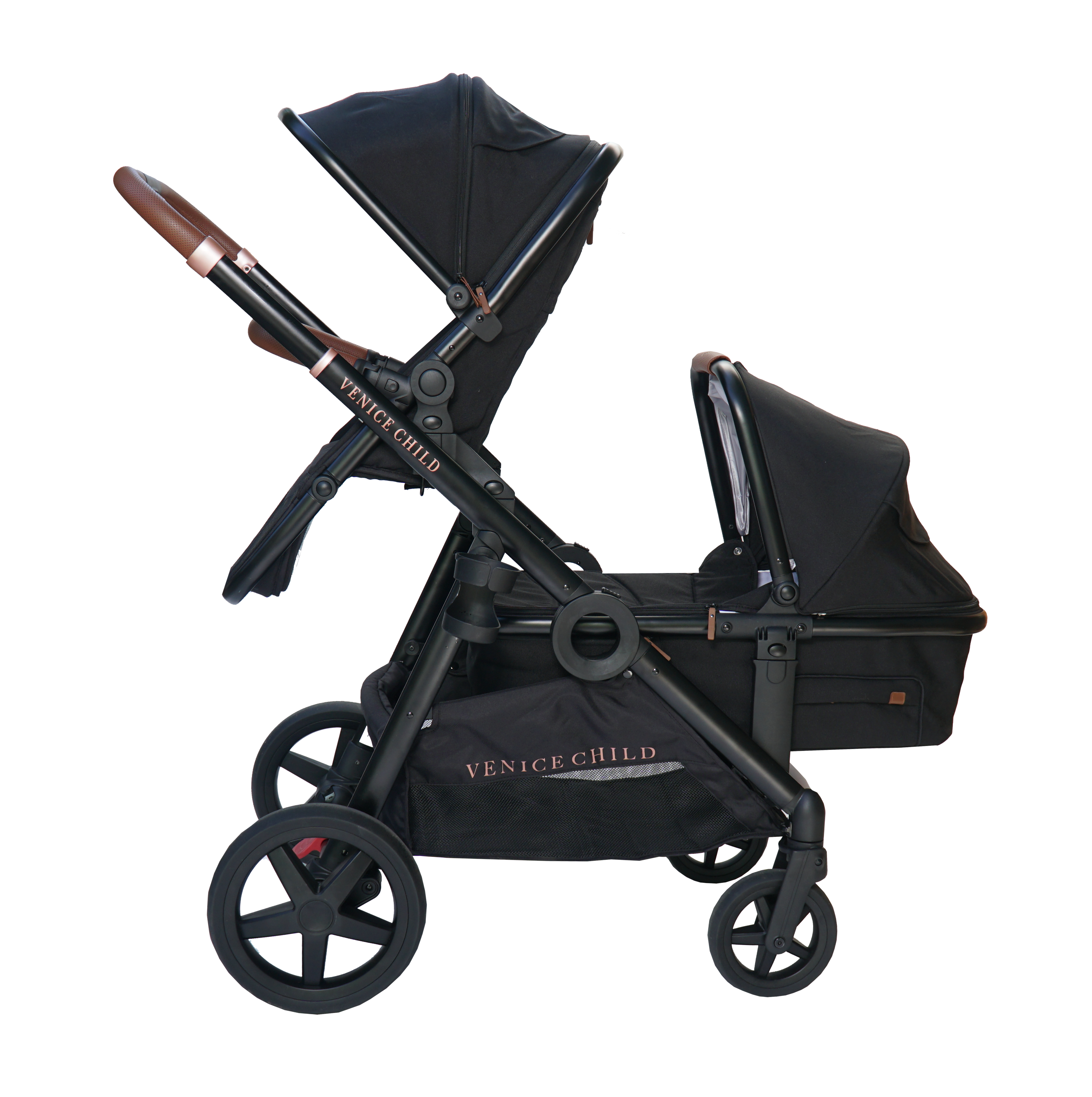 single-to-double stroller 2.0 Maverick Single to Double Stroller & Bassinet Package #2