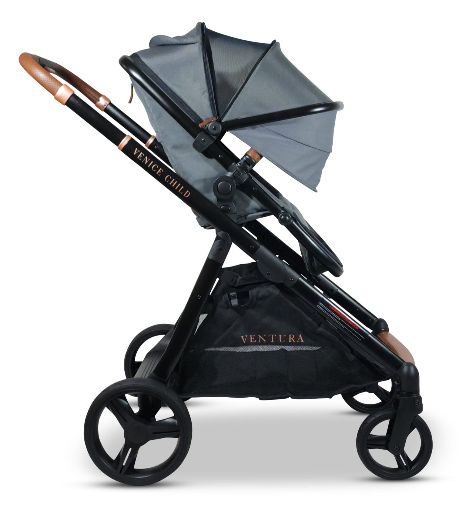 stand and sit stroller double stroller Ventura Single to Double Stroller with Standing Platform (Package # 1) – VeniceChild